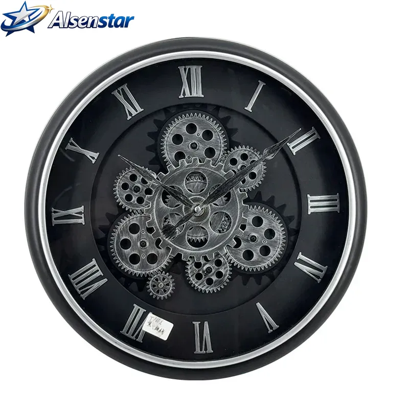 Luxury Watch Wall Clock - Luxury Industrial Gear Wall Clock Decoration