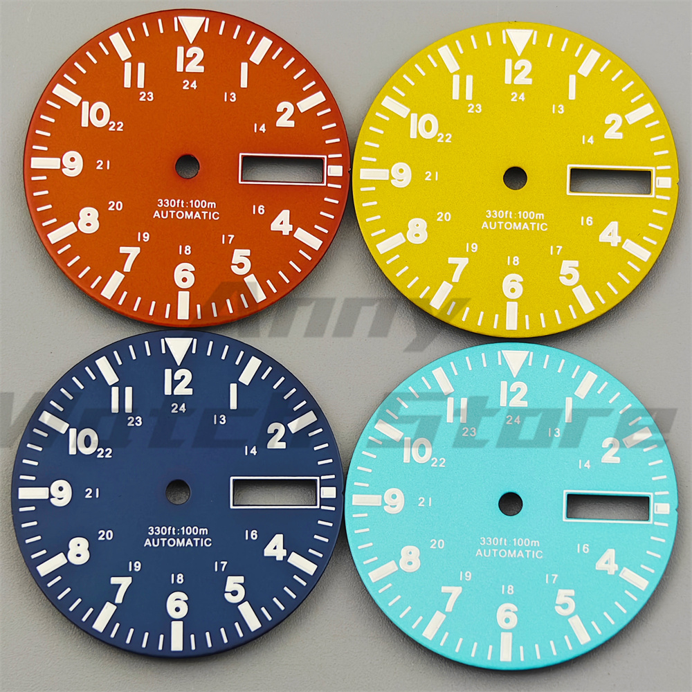 29mm Watch Dial Dual Date Cale - Luxury Watch Face review and price