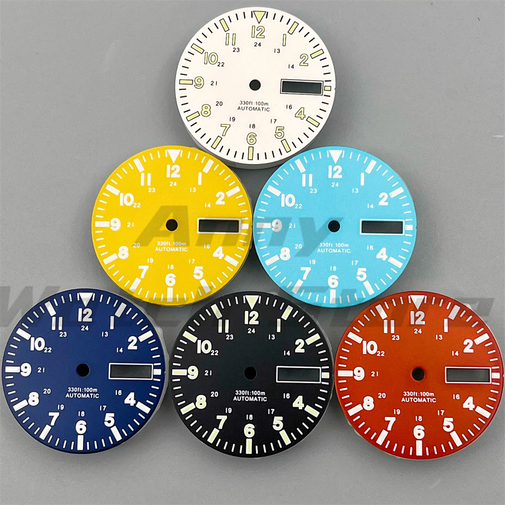 29mm Watch Dial Dual Date Cale - Luxury Watch Face review and price