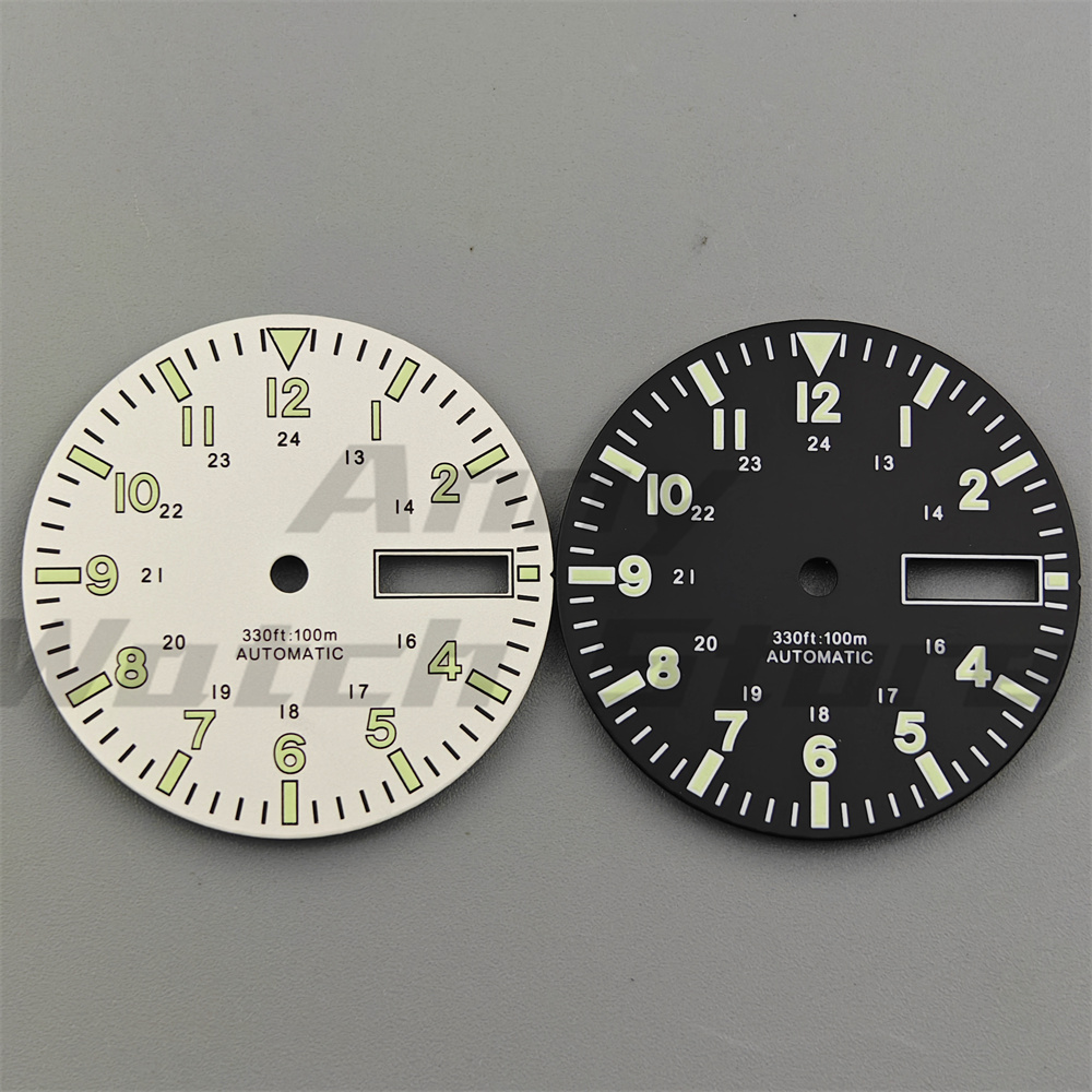 29mm Watch Dial Dual Date Cale - Luxury Watch Face review and price