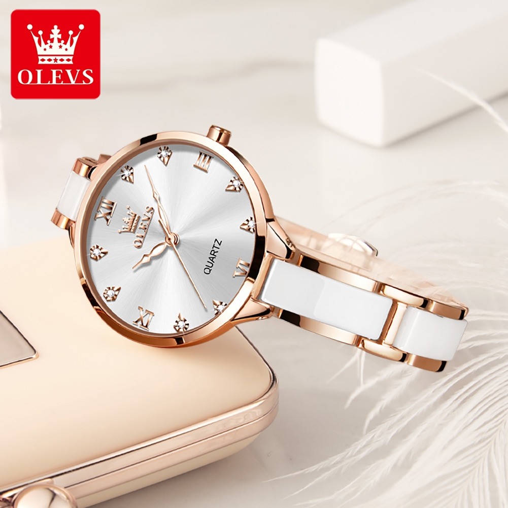 OLEVS 5872 Women Watches Quart - Luxury Watch Logos review and price