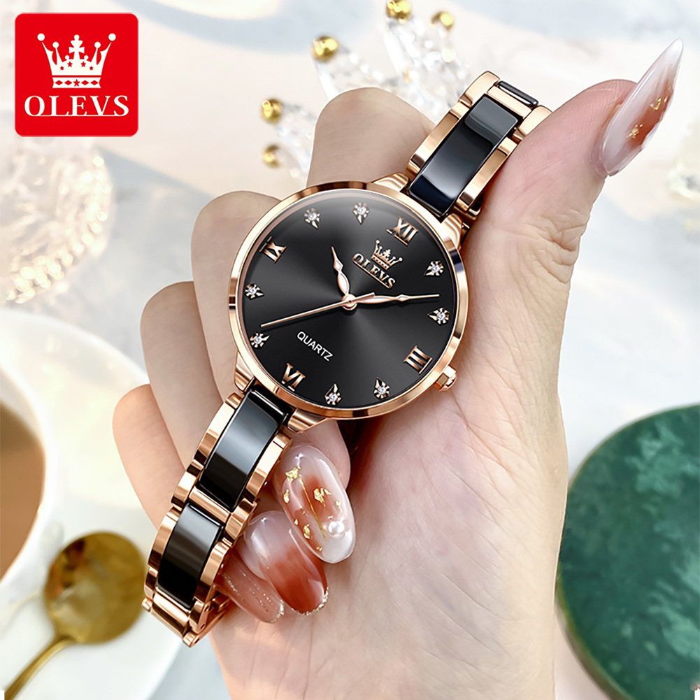 OLEVS 5872 Women Watches Quart - Luxury Watch Logos review and price