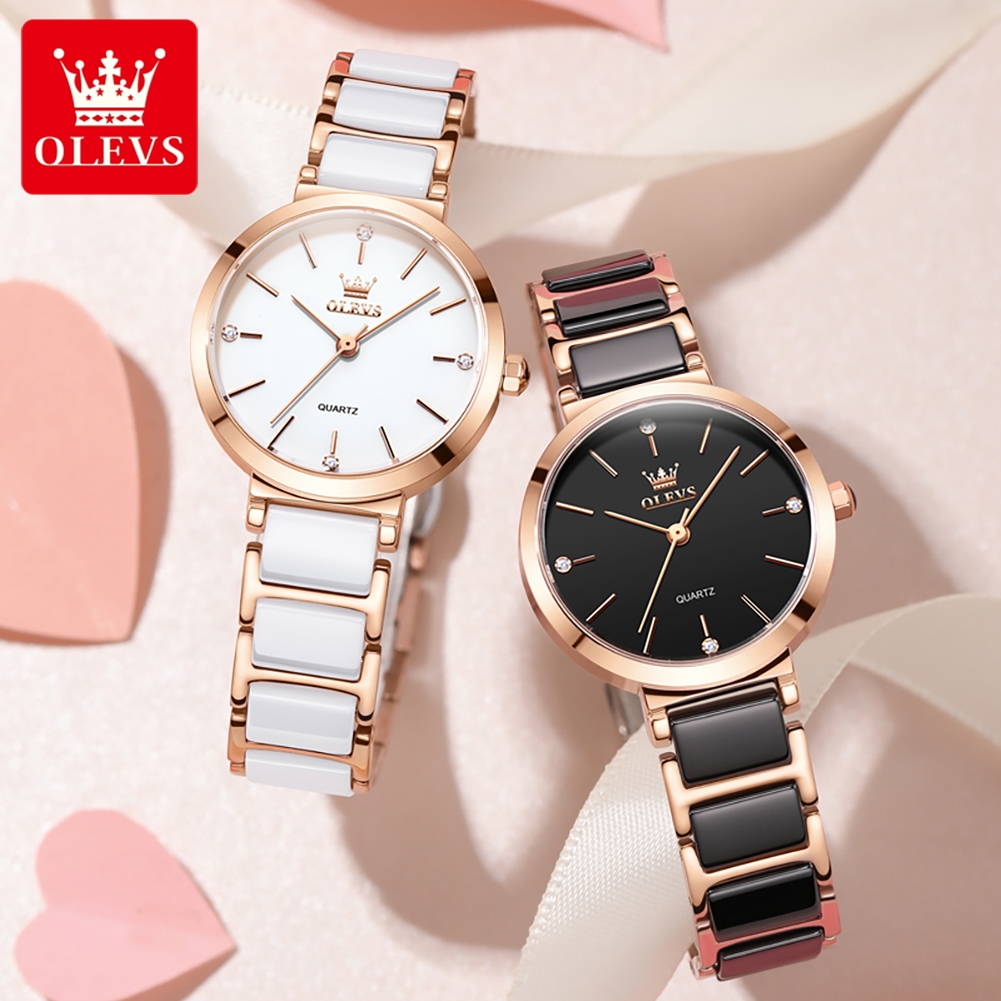 OLEVS Women Watch 5877 Luxury  - Luxury Watch Holder review and price
