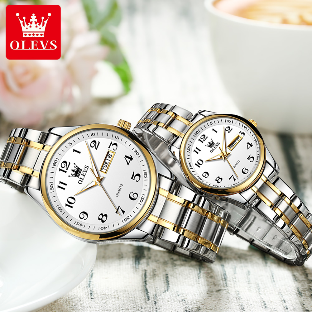OLEVS New Fashion Couple Watch - Luxury Watch Uk review and price