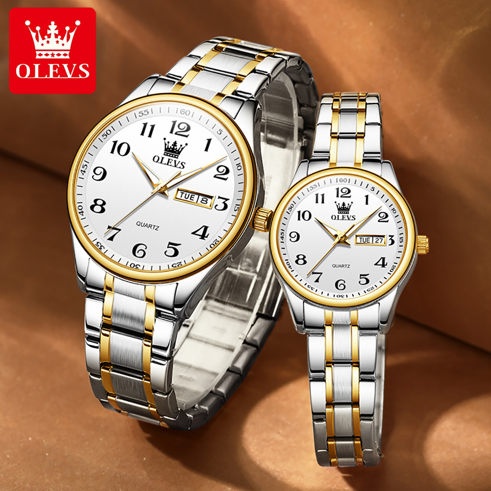 OLEVS New Fashion Couple Watch - Luxury Watch Uk review and price