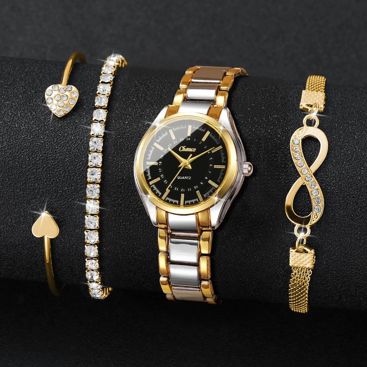 4PCS Elegant Women Watches Bra - Luxury Watch Holder review and price