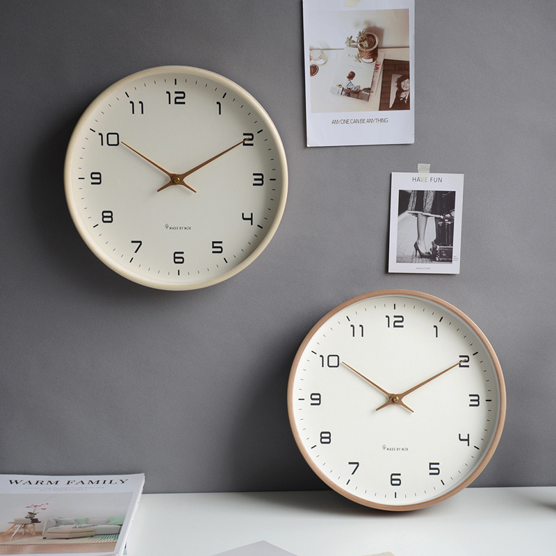 Nordic Solid Wood Wall Clock L - Luxury Watch Wall Clock review and price