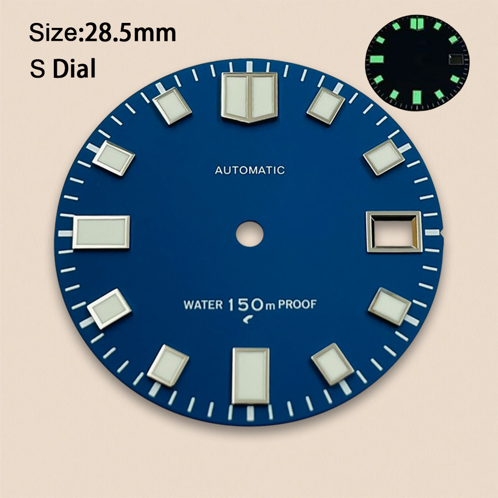 28.5mm S Logo Matte Dial Fit N - Luxury Watch Face review and price