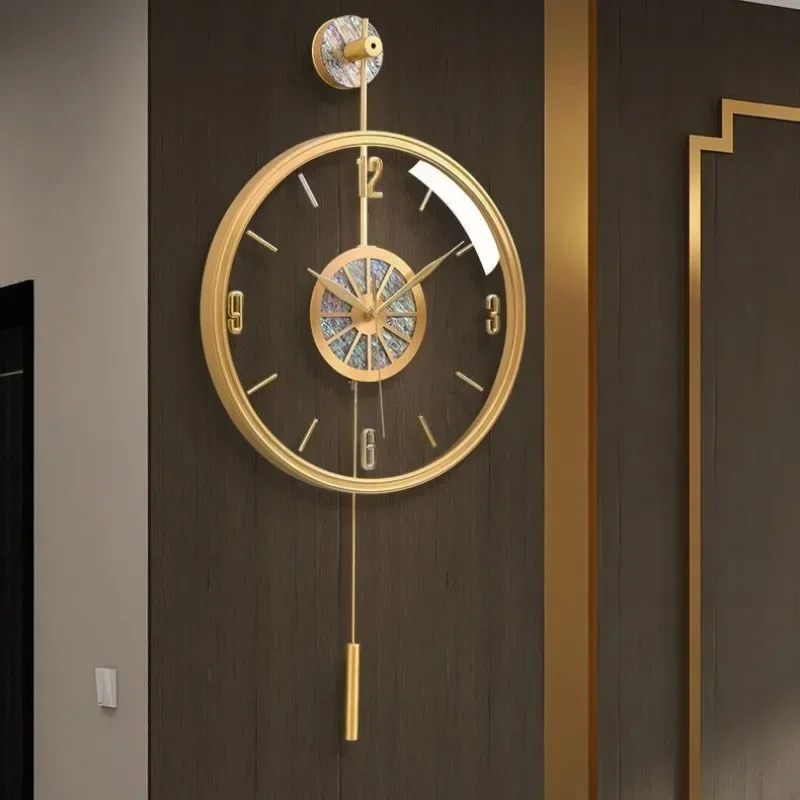 Alloy Case Modern Luxury Wall  - Luxury Watch Wall Clock review and price