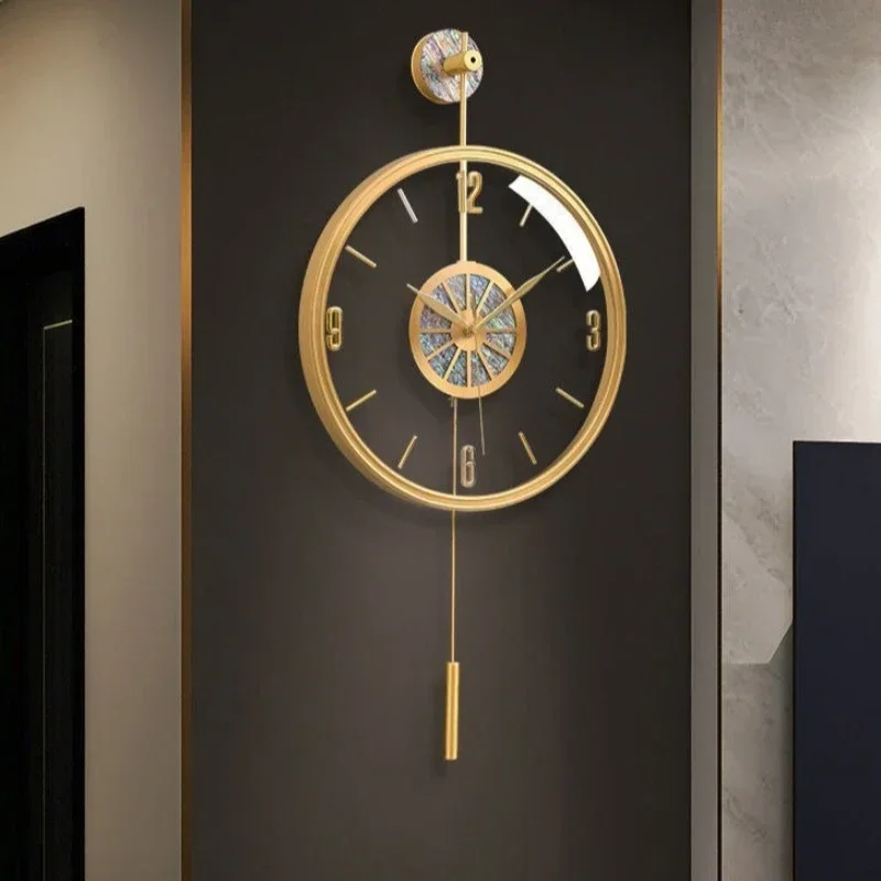 Alloy Case Modern Luxury Wall  - Luxury Watch Wall Clock review and price