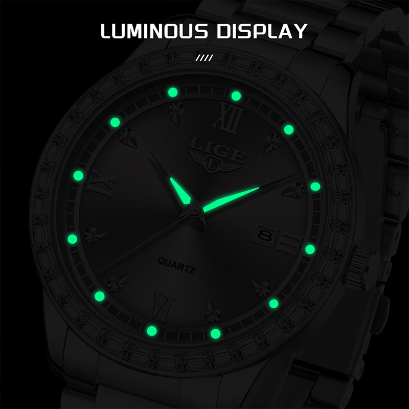 LIGE Quartz Wristwatch 2026 Lu - Luxury Watch Uk review and price