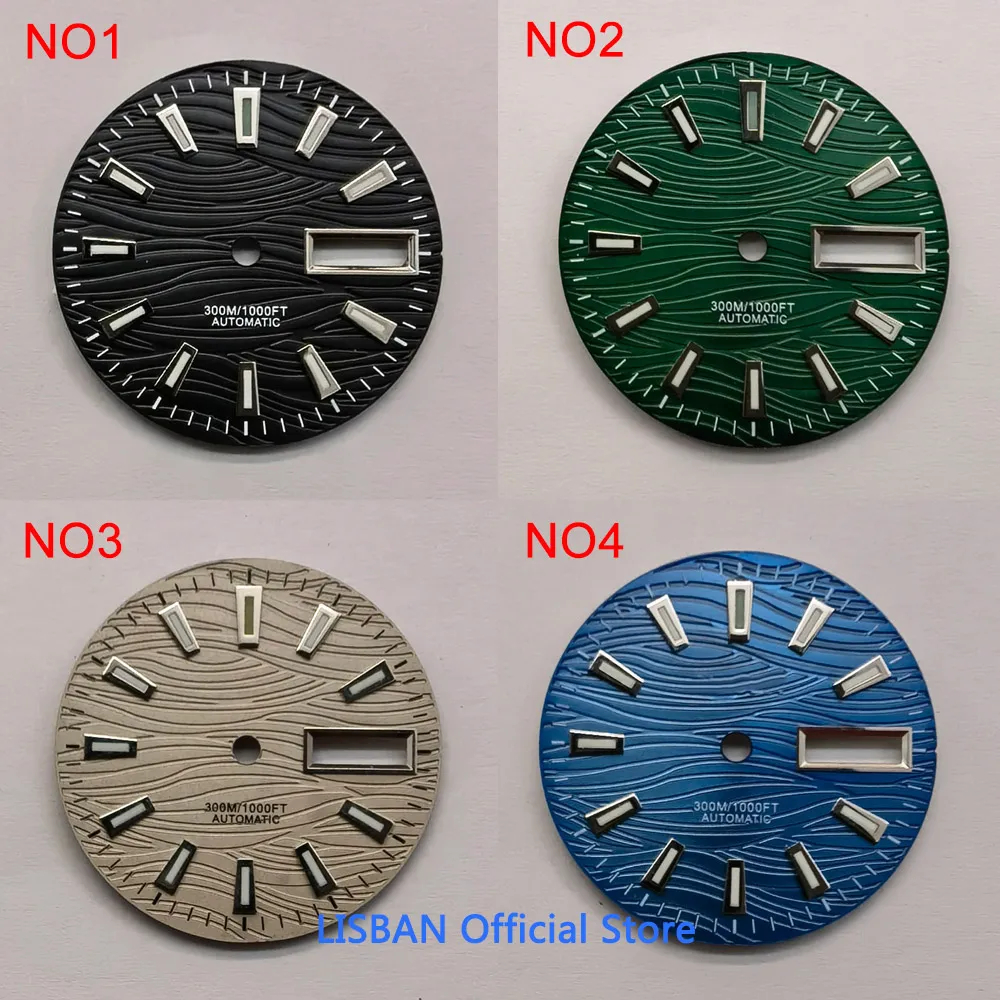 29mm Black Blue Green Grey Wat - Luxury Watch Face review and price