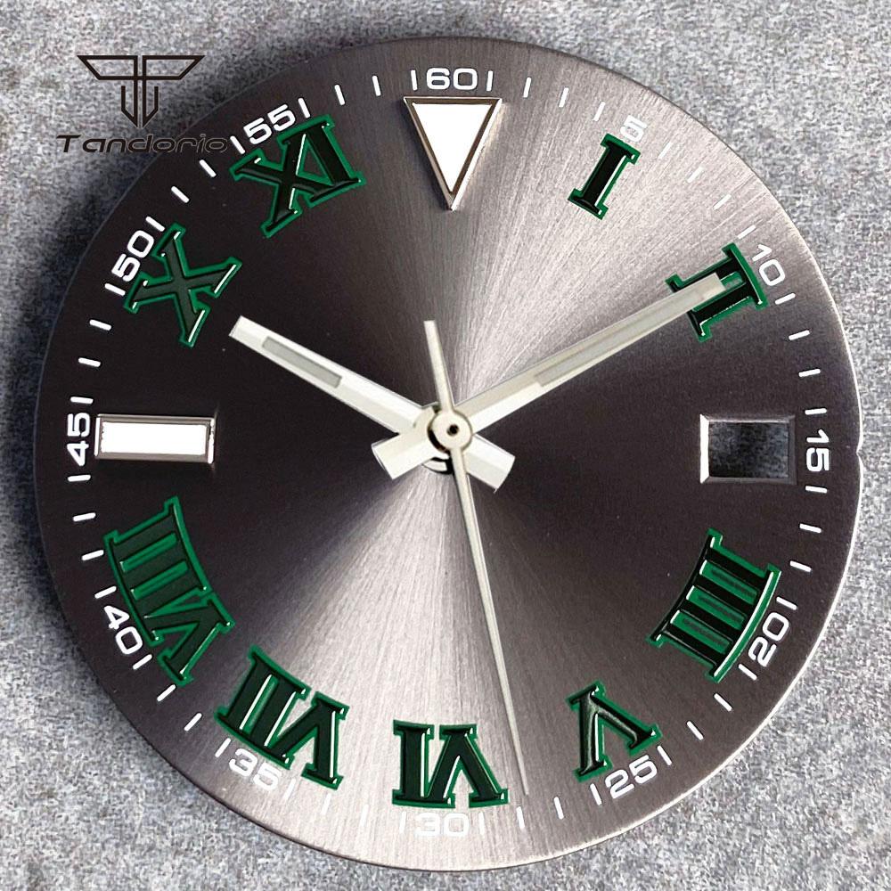 29mm Grey Sunburst Watch Dial  - Luxury Watch Face review and price