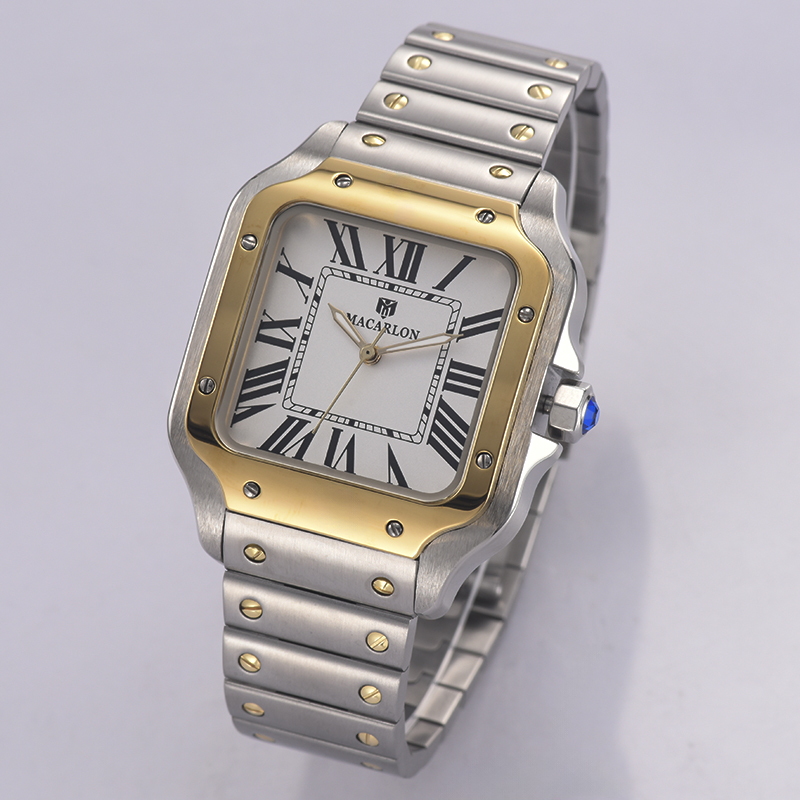 Classic Luxury 38mm Square Men - Luxury Watch From China review and price
