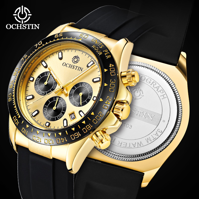 OCHSTIN Man Silicone Strap Wri - Luxury Watch Sale review and price