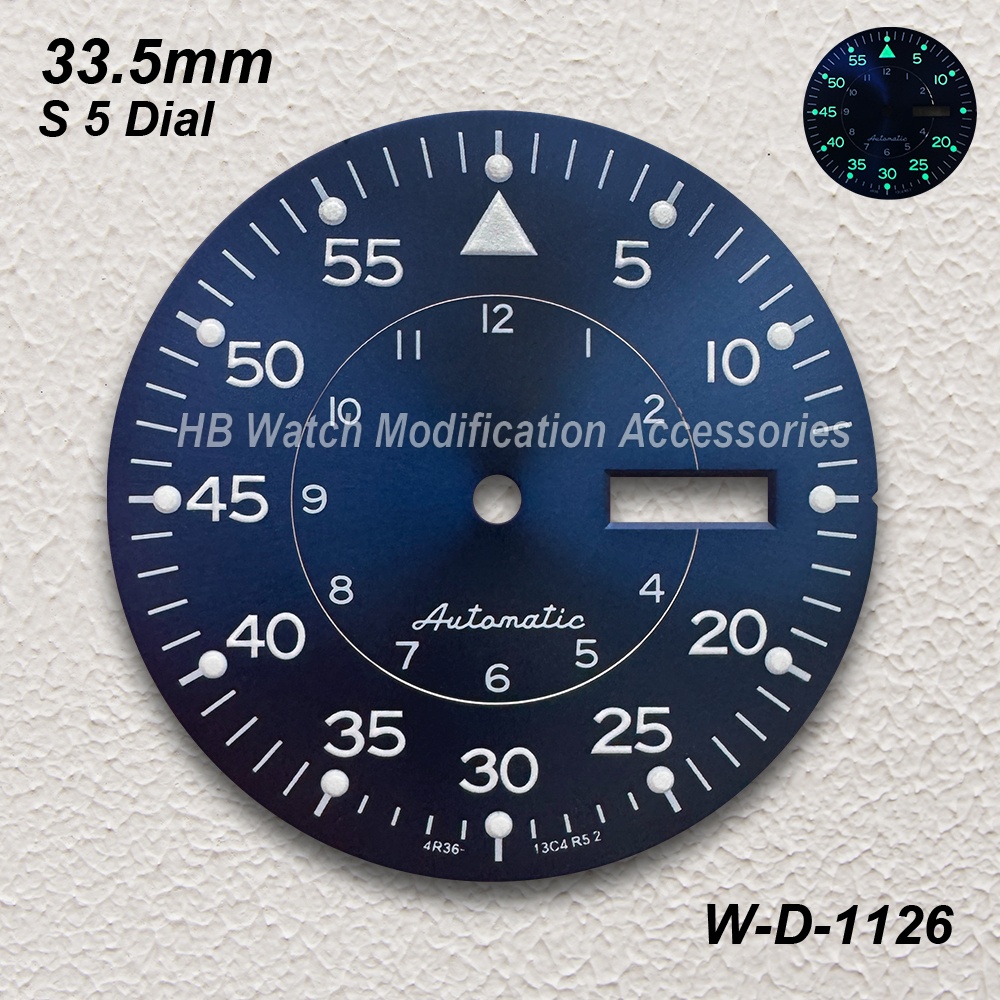33.5mm S 5 Logo Sunray Dial Fi - Luxury Watch Face review and price