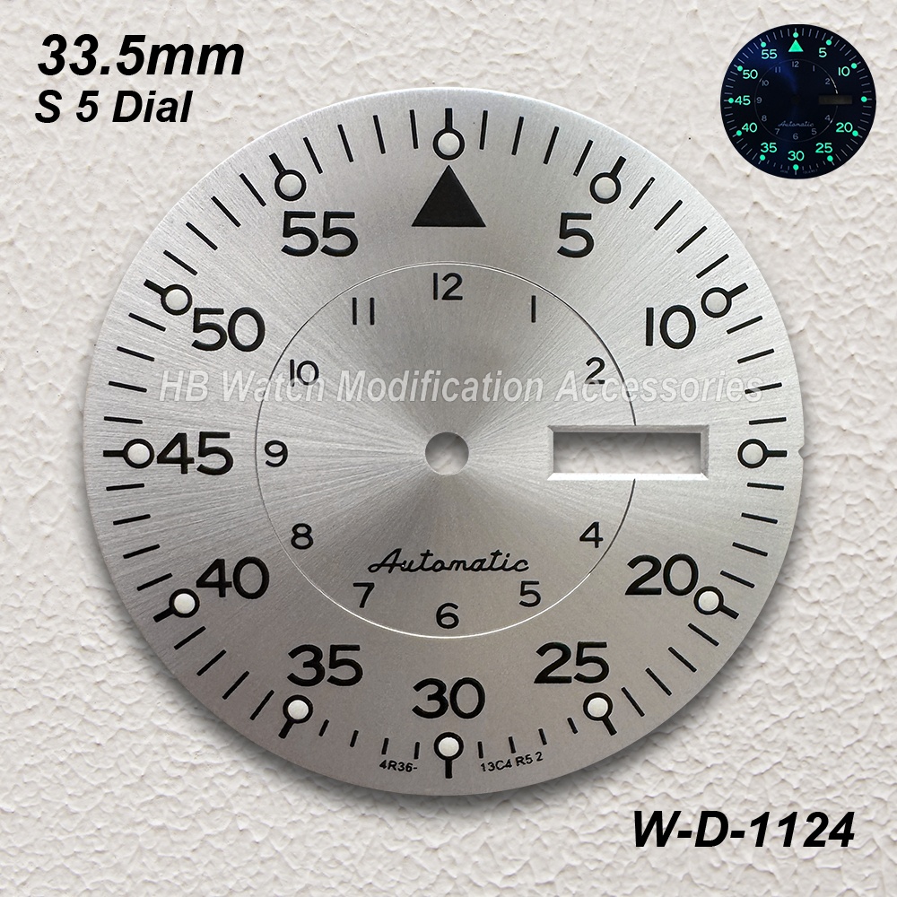 33.5mm S 5 Logo Sunray Dial Fi - Luxury Watch Face review and price