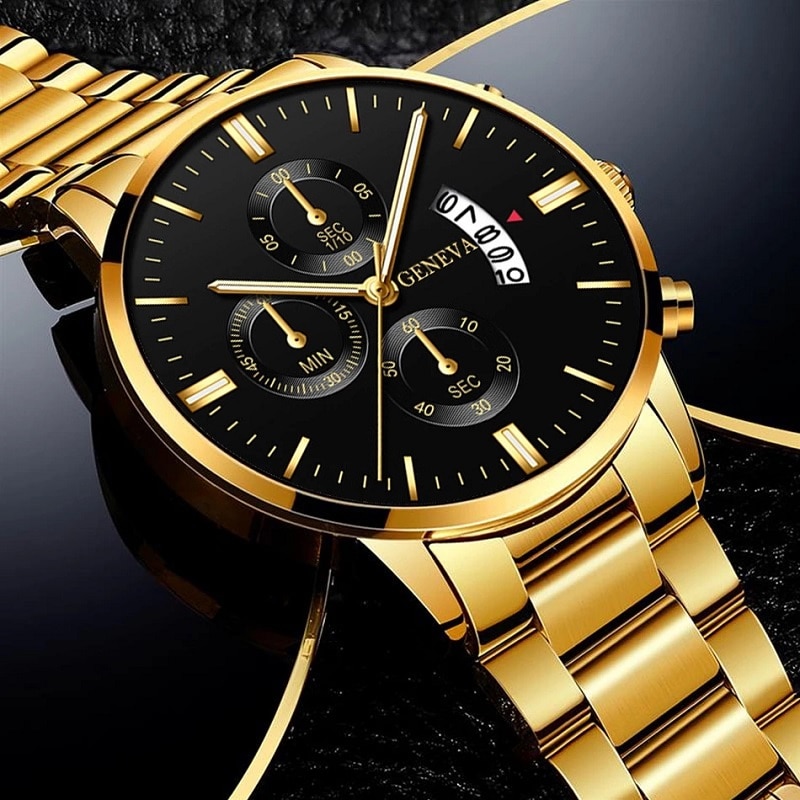 2023 Fashion Men Gold Stainles - Luxury Watch Logos review and price