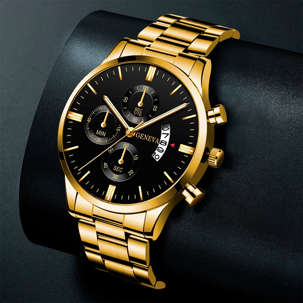 2023 Fashion Men Gold Stainles - Luxury Watch Logos review and price