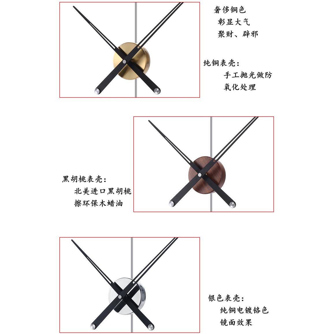 Spanish minimalist walnut wall - Luxury Watch Wall Clock review and price
